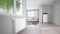 Billedet viser en ViCare Smart Home termostatisk radiatorventil
