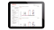 Skematisk browser på en tablet